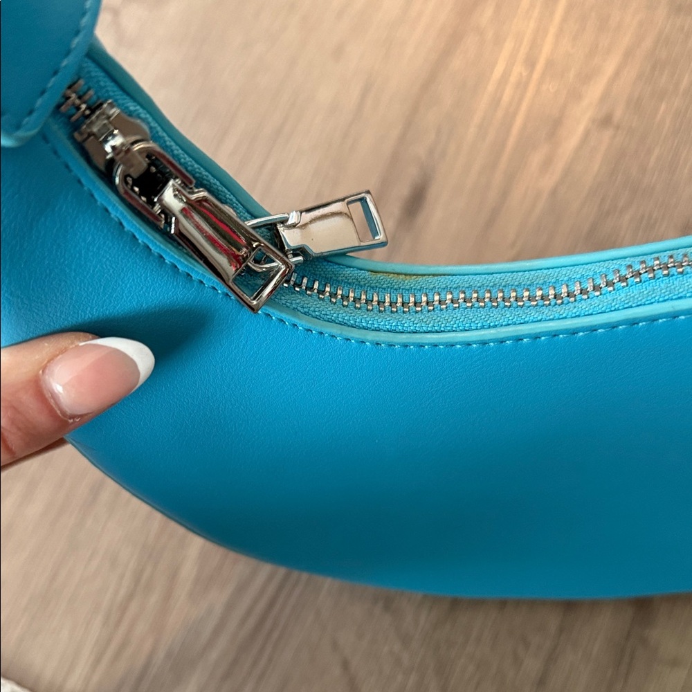 Stylish Blue Women's Bag - Picture 4 of 5